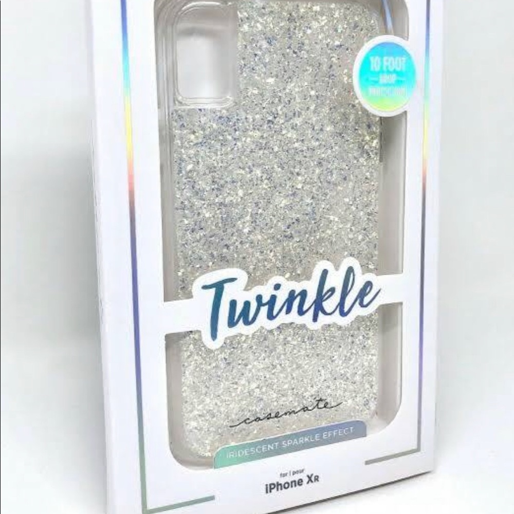 NWT iPhone Xr casemate case twinkle stardust